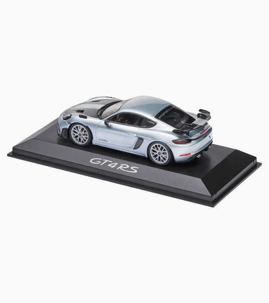 Porsche 718 CAYMAN GT4 RS Grijs PORSCHE DEALERMODEL 1:43