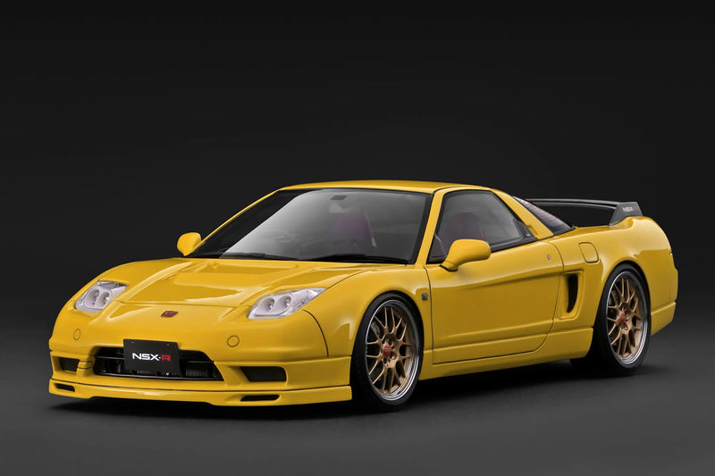 Load image into Gallery viewer, HONDA NSX-R (NA2) YELLOW IGNITION MODEL 1:18
