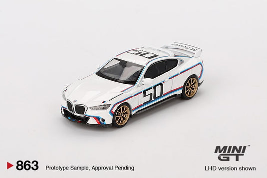 Bmw M4 (G82) 3.0 CSL WIT 2023 (LHD) MINI GT 1:64