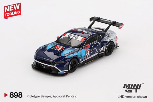 Ford MUSTANG GT3 #64 FORD MULTIMATIC MOTORSPORTS DAYTONA 24 HRS 2024 (LHD) MINI GT 1:64