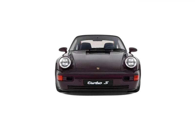 Laad de afbeelding in de Gallery-viewer, PORSCHE 911 (964) TURBO S PAARS 1992 GT SPIRIT 1:12
