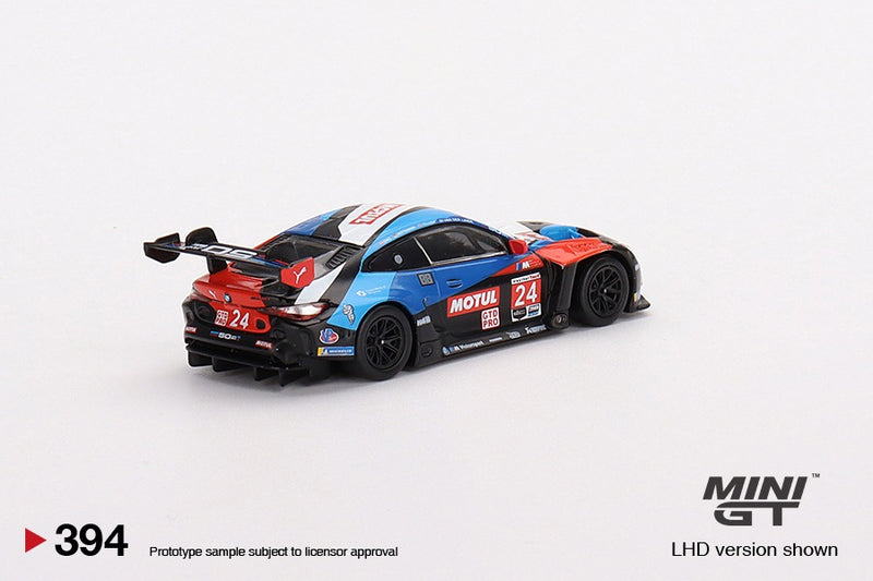Laad de afbeelding in de Gallery-viewer, BMW M4 GT3 #24 TEAM RLL IMSA 24H DAYTONA 2022 MINI GT 1:64
