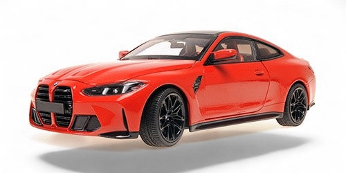 Bmw M4 2024 ROUGE MÉTALLIQUE MINICHAMPS 1:18