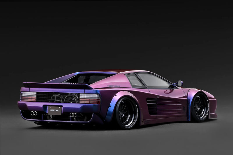 Chargez l'image dans la visionneuse de la galerie, FERRARI LB-WORKS 512 VIOLET IGNITION MODEL 1:18
