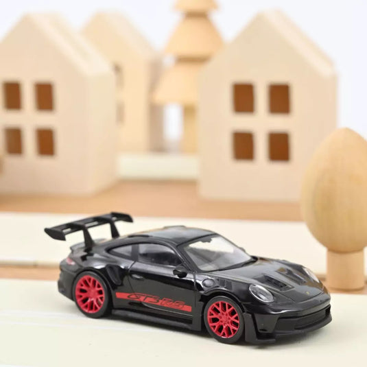 Porsche 911 GT3 RS 2022 Black with Red Jet-car decals  NOREV 1:43