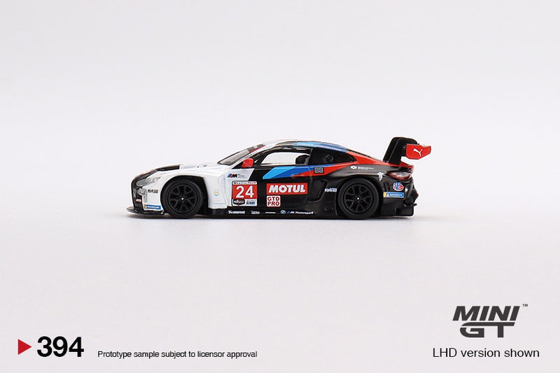 Laad de afbeelding in de Gallery-viewer, BMW M4 GT3 #24 TEAM RLL IMSA 24H DAYTONA 2022 MINI GT 1:64

