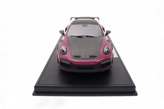 Porsche 911 (992) TECHART GTstreet R Robijnrood - Limited Edition 3 van 20 stuks - TECHART 1:18