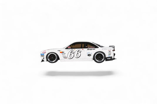 Nissan SILVIA S14 BOSS ROCKET BUNNY WHITE 2024 OTTOmobile 1:18