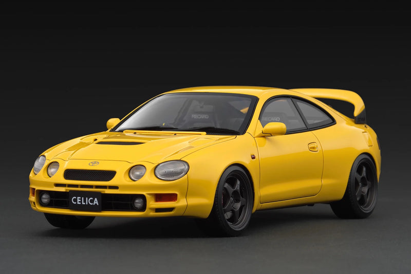 Load image into Gallery viewer, Toyota Celica GT-FOUR (ST205) Yellow IGNITION MODEL 1:18
