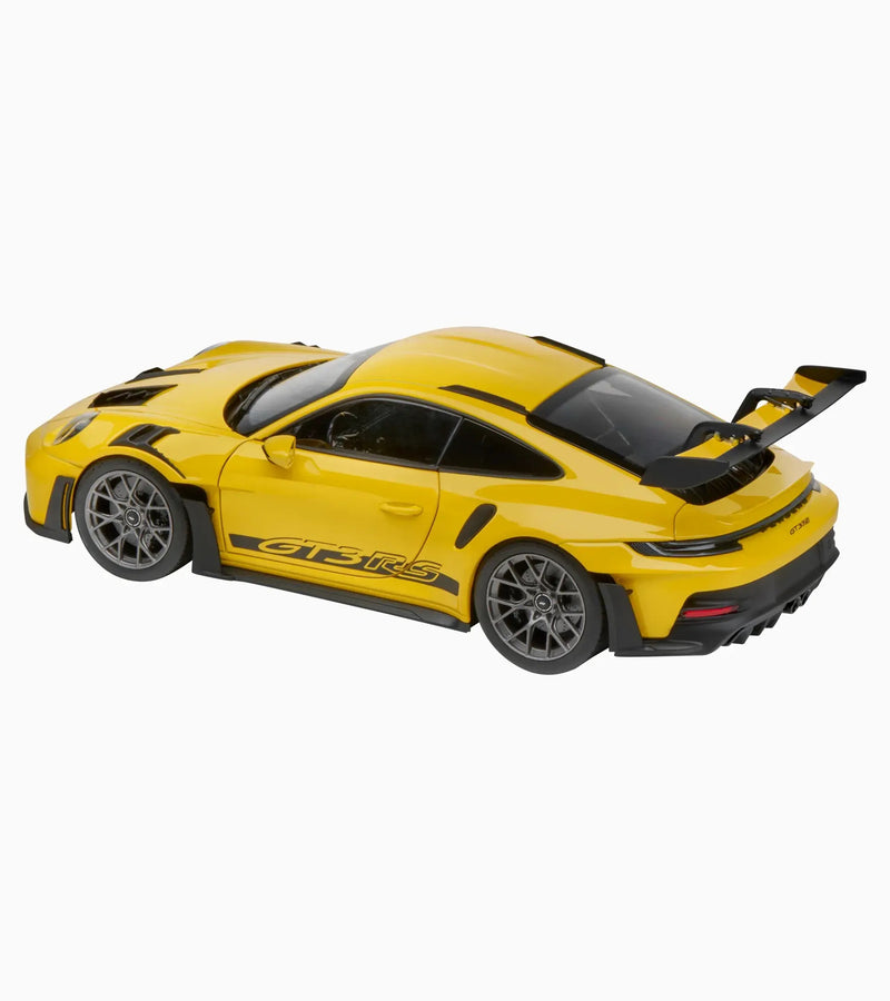 Load image into Gallery viewer, Porsche 911 GT3 RS (992) Yellow - LIMITED EDITION -  PORSCHE DEALERMODEL 1:18
