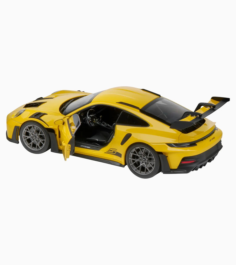 Load image into Gallery viewer, Porsche 911 GT3 RS (992) Yellow - LIMITED EDITION -  PORSCHE DEALERMODEL 1:18
