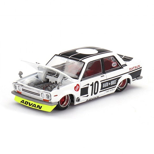 Datsun 510 STREET TEAM XMM V1 1969 Kaido*House MINI GT 1:64