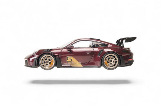 Porsche 911 (992) GT3RS 2023 VIOLET W JANTES OR MINICHAMPS 1:18