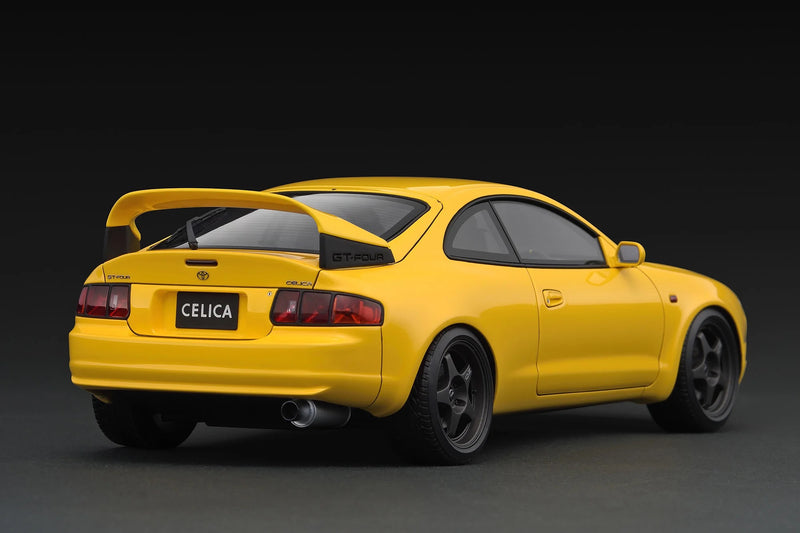 Load image into Gallery viewer, Toyota Celica GT-FOUR (ST205) Yellow IGNITION MODEL 1:18
