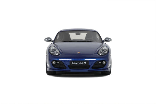Porsche CAYMAN R AQUA BLUE METALLIC 2012 GT SPIRIT 1:18