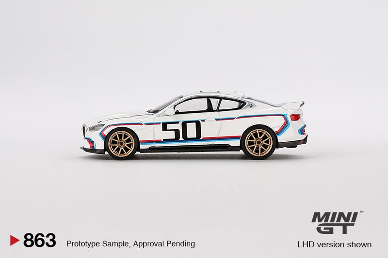 Load image into Gallery viewer, Bmw M4 (G82) 3.0 CSL WHITE 2023 (LHD) MINI GT 1:64
