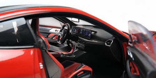 Bmw M4 2024 ROUGE MÉTALLIQUE MINICHAMPS 1:18