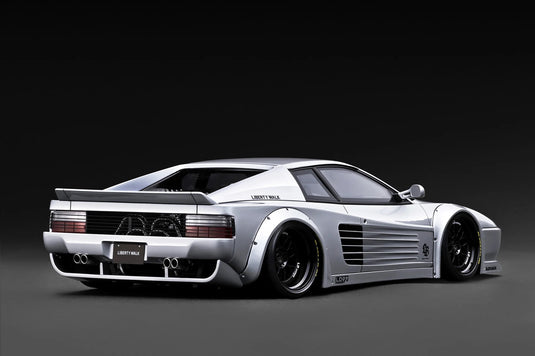 FERRARI LB-WORKS 512 ARGENTÉ IGNITION MODEL 1:18