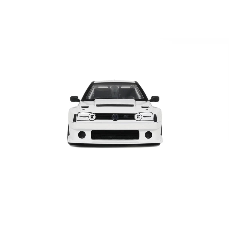 Chargez l&#39;image dans la visionneuse de la galerie, Volkswagen GOLF III KHYZYL SALEEM BLANC 2024 OTTOmobile 1:18
