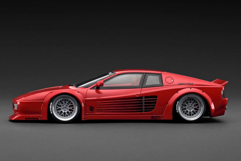 Laad de afbeelding in de Gallery-viewer, Ferrari LB-WORKS 512 ROOD IGNITION MODEL 1:18
