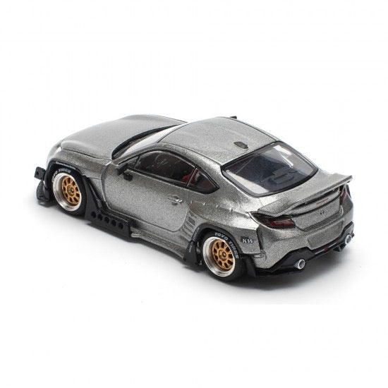 Load image into Gallery viewer, Toyota Pandem GR86 Silver POP RACE 1:64
