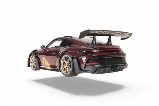 Porsche 911 (992) GT3RS 2023 VIOLET W JANTES OR MINICHAMPS 1:18