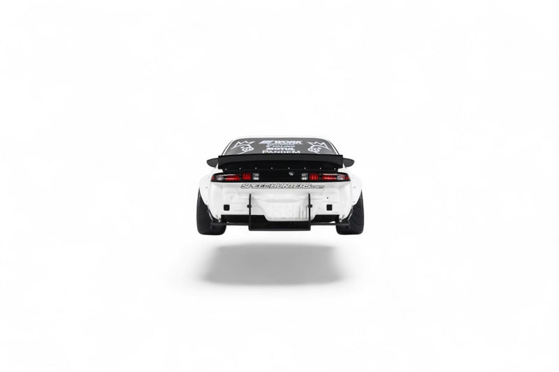 Load image into Gallery viewer, Nissan SILVIA S14 BOSS ROCKET BUNNY WHITE 2024 OTTOmobile 1:18
