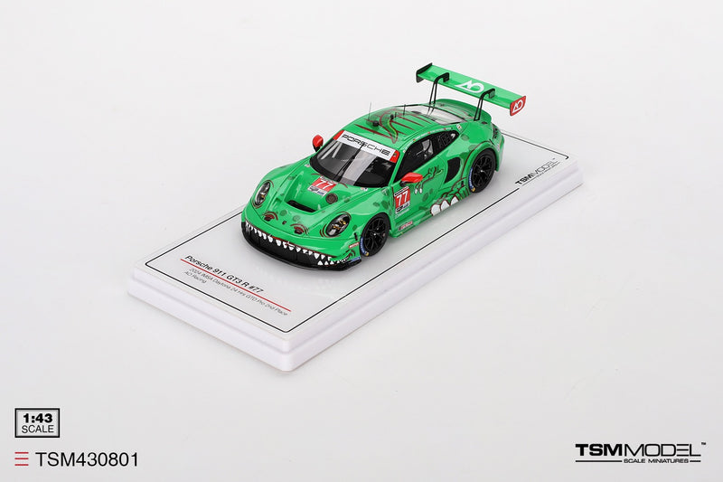Load image into Gallery viewer, Porsche 911 (992) GT3 R #77 GTD PRO AO RACING DAYTONA 24 HRS 2ND PLACE 2024 TSM Model 1:43
