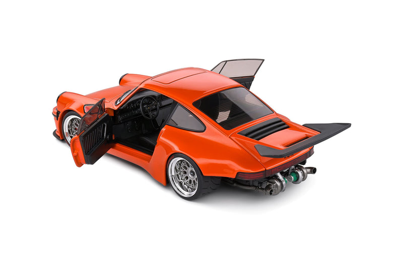Laad de afbeelding in de Gallery-viewer, Porsche RWB KS-R ORANJE 2022 SOLIDO 1:18
