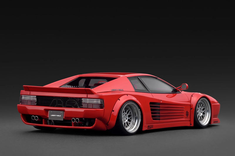 Laad de afbeelding in de Gallery-viewer, Ferrari LB-WORKS 512 ROOD IGNITION MODEL 1:18
