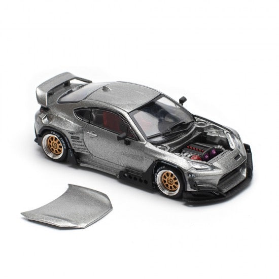 Load image into Gallery viewer, Toyota Pandem GR86 Silver POP RACE 1:64
