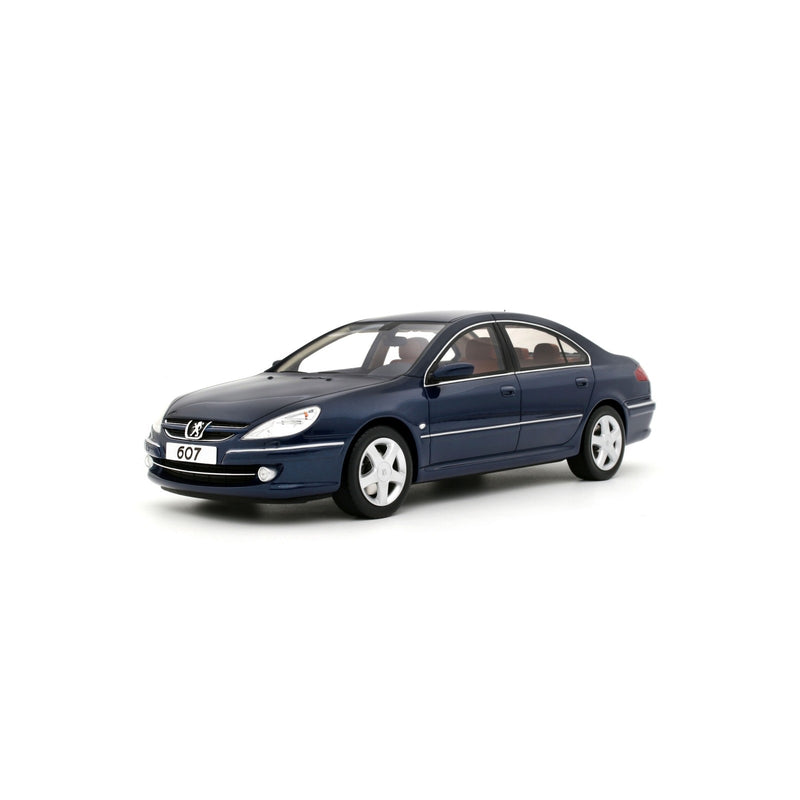 Chargez l&#39;image dans la visionneuse de la galerie, Peugeot 607 3.0 V6 PHASE 2 BLEU MONTEBELLO 2008 OTTOmobile 1:18
