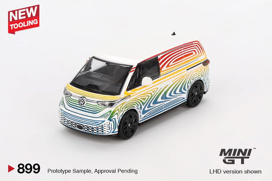 Volkswagen ID.BUZZ PROTOTYPE RAINBOW 2022 (LHD) MINI GT 1:64