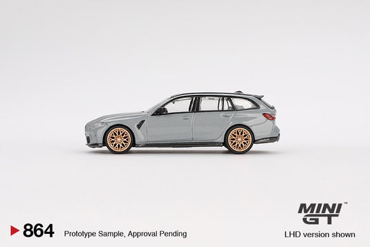 Bmw M3 TOURING (G81) COMPETITION BROOKLYN GRIJS 2024 (LHD) MINI GT 1:64