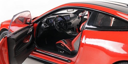 Bmw M4 2024 ROUGE MÉTALLIQUE MINICHAMPS 1:18