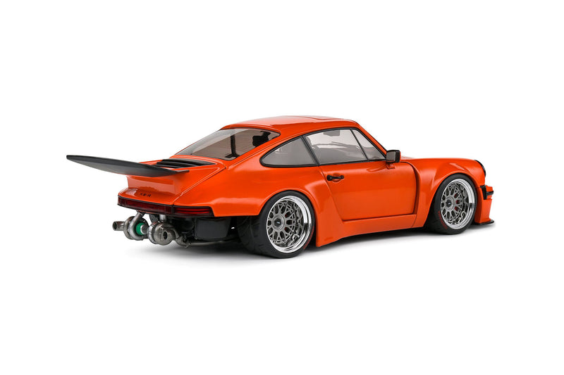 Laad de afbeelding in de Gallery-viewer, Porsche RWB KS-R ORANJE 2022 SOLIDO 1:18
