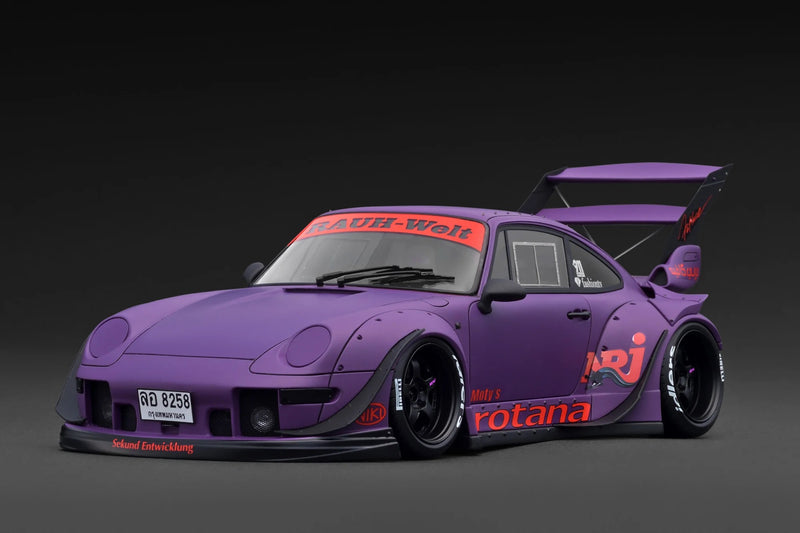 Chargez l'image dans la visionneuse de la galerie, Porsche RWB 993 VIOLET IGNITION MODEL 1:18
