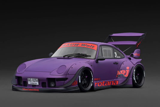 Porsche RWB 993 VIOLET IGNITION MODEL 1:18