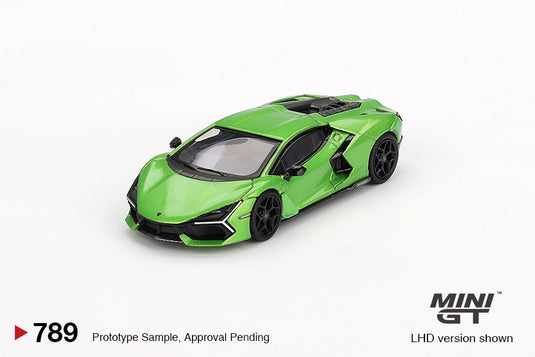 Lamborghini REVUELTO 2024 Groen (LHD) MINI GT 1:64