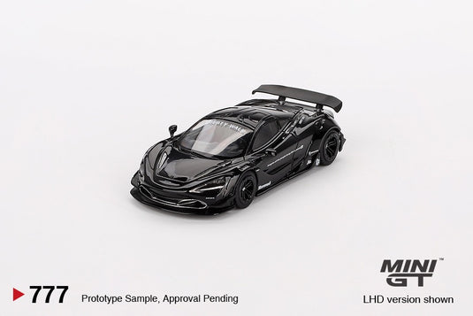 McLAREN 720S NOIR 2023 (LHD) MINI GT 1:64