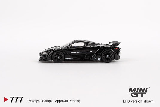 McLAREN 720S NOIR 2023 (LHD) MINI GT 1:64