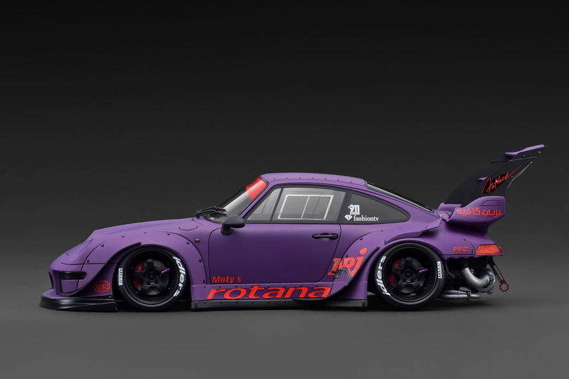 Chargez l'image dans la visionneuse de la galerie, Porsche RWB 993 VIOLET IGNITION MODEL 1:18
