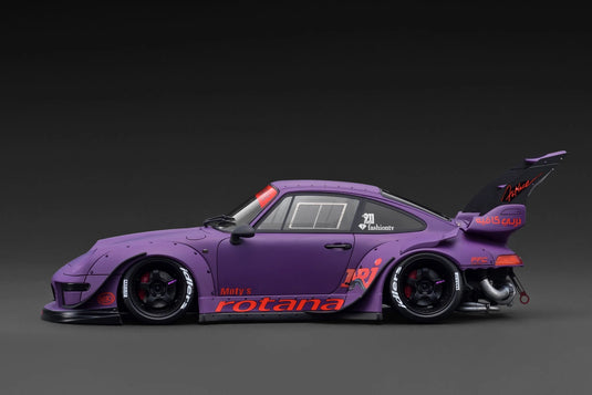 Porsche RWB 993 VIOLET IGNITION MODEL 1:18