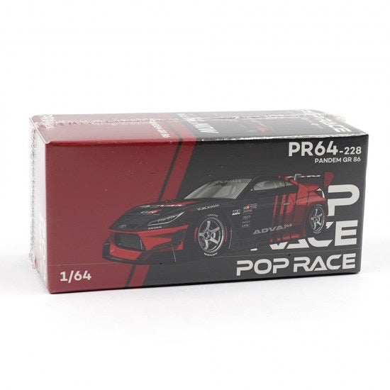 Chargez l'image dans la visionneuse de la galerie, TOYOTA PANDEM GR86 ADVAN POP RACE 1:64
