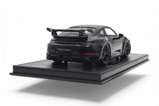 Porsche 911 (992) TECHART GTstreet R Zwart - Limited Edition 21 van 87 stuks - TECHART 1:18