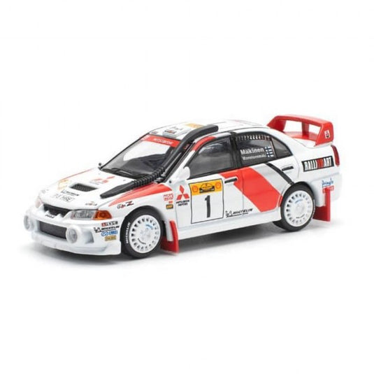 MITSUBISHI LANCER EVOLUTION IV SAFARI RALLY KENYA 1998 POP RACE 1:64