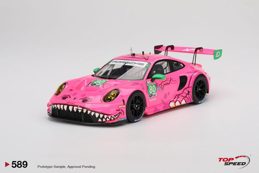 Porsche 911 (992) GT3 R #80 AO RACING MICHELIN GT CHALLENGE 2023 TOP SPEED 1:18