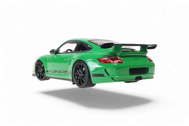 Laad de afbeelding in de Gallery-viewer, Porsche 911 (997.1) GT3 RS 2007 GROEN MINICHAMPS 1:18
