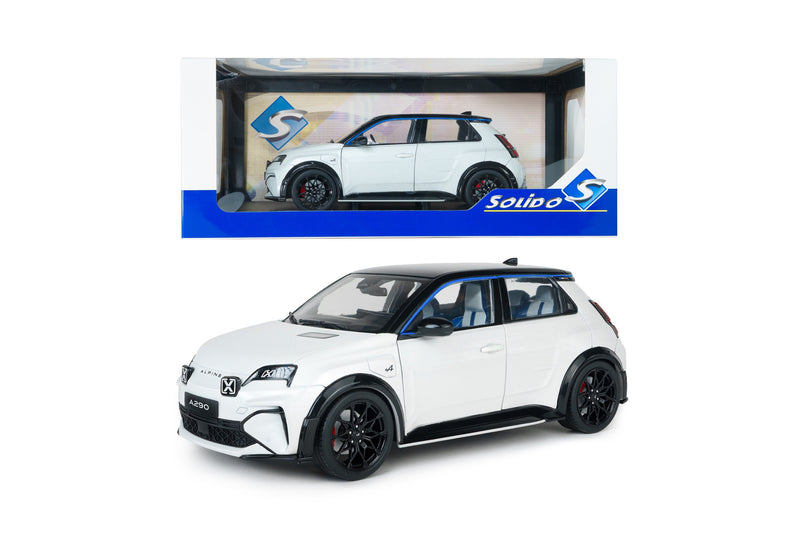 Load image into Gallery viewer, RENAULT ALPINE A290 GTS WHITE 2024 SOLIDO 1:18
