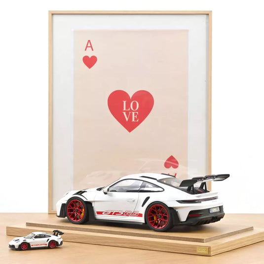 Porsche 911 GT3 RS 2022 White/Red NOREV 1:12